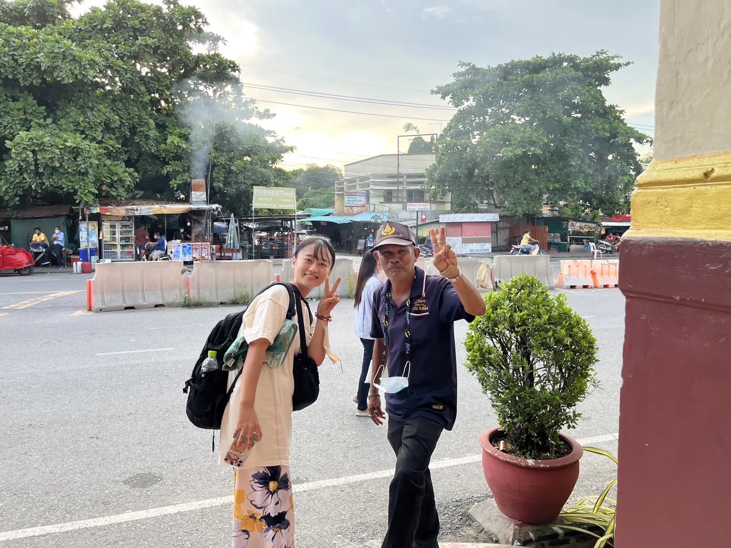 タイ研修での一枚