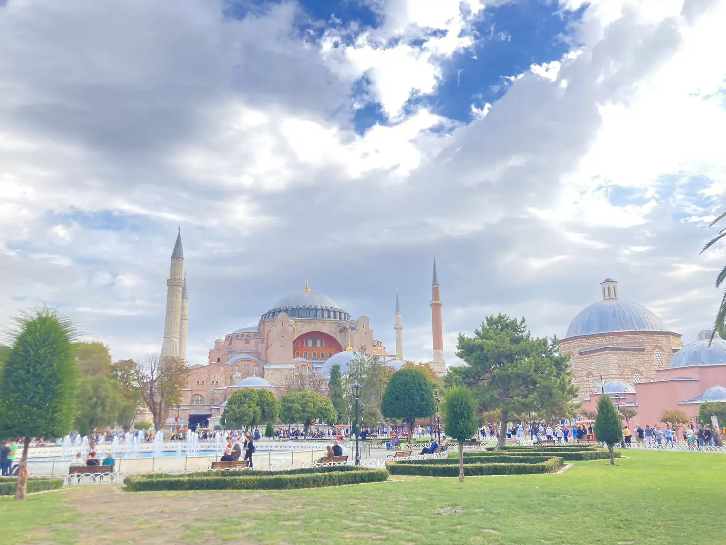 モスクのある風景