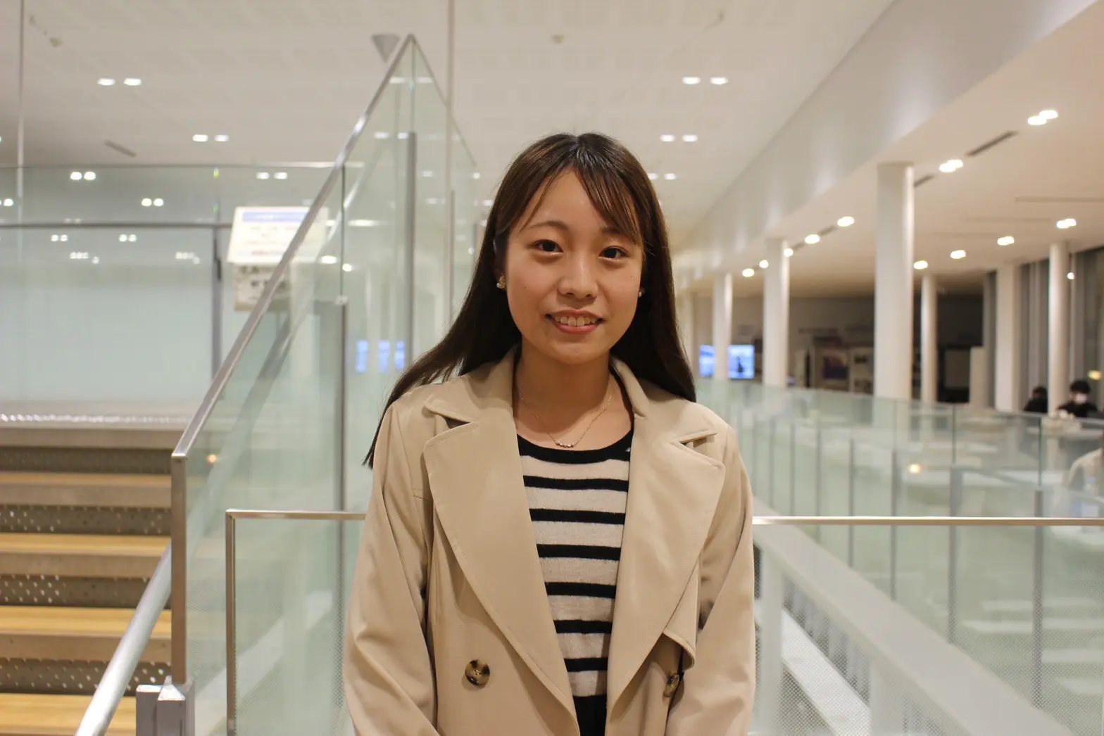 テレビ局で働く菜那さん