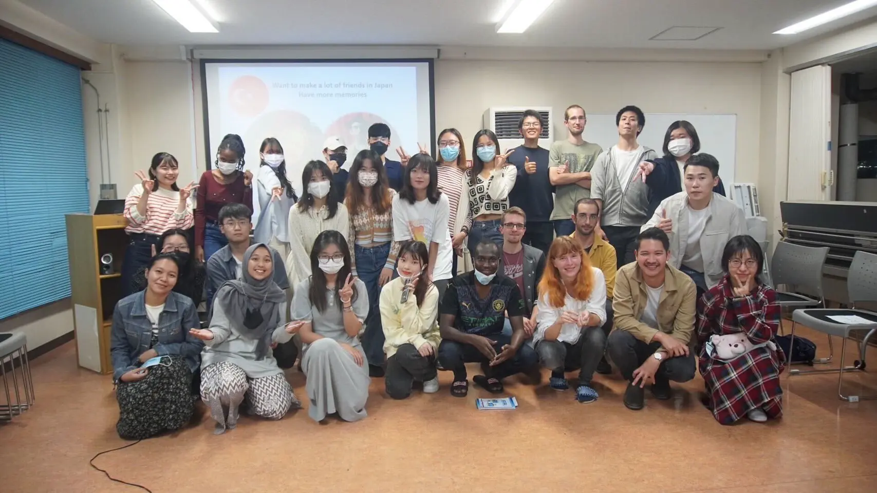 国際交流会館の皆さん